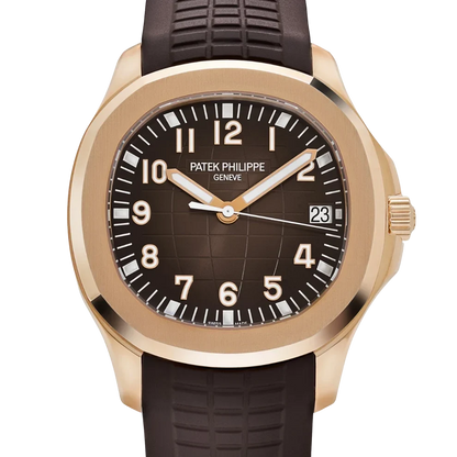 Aquanaut 5167R-001 Rose Gold Brown Dial