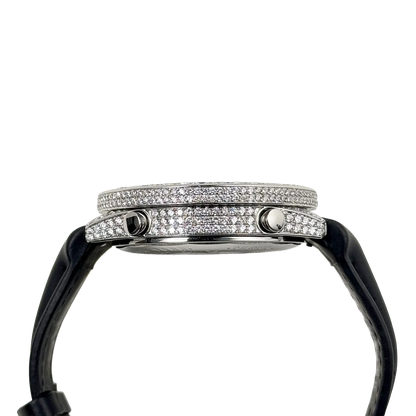 Five Time Zone Steel Diamond 40mm JCM-30