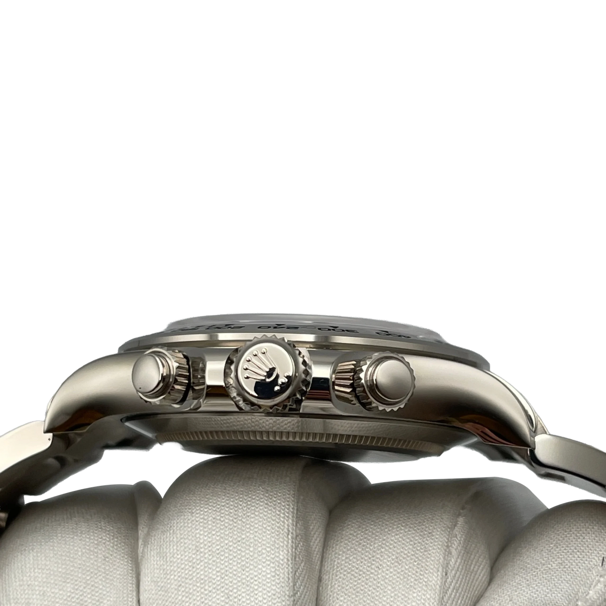 Daytona 40mm White Gold Mother Of Pearl Diamond Dial 116509
